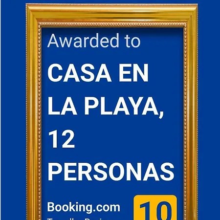 Casa En La Playa, 12 Personas *